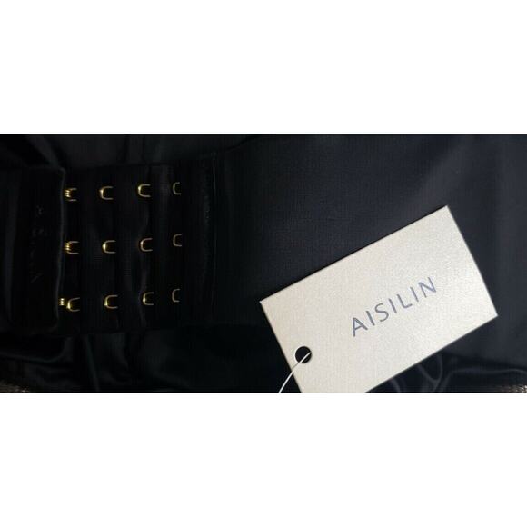 NWT Aisilin Push Up Bra 34C Underwire‎ Simplicity Box Neck Intimate Essentials - Picture 10 of 12